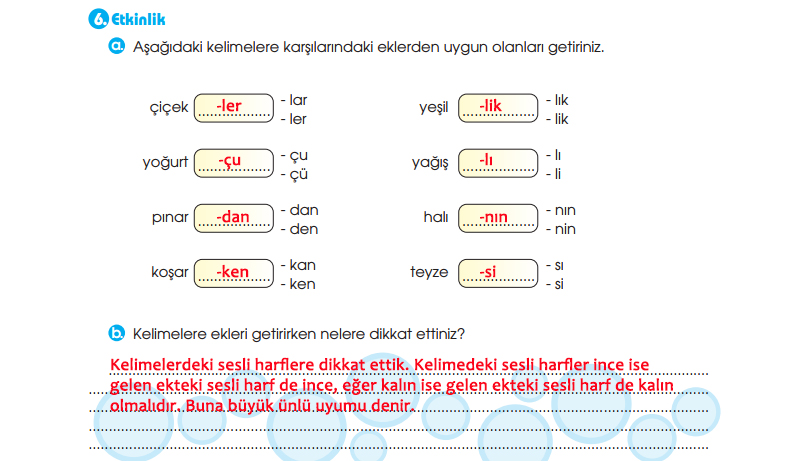 Kütüphane Metni Etkinlik Cevapları 6. Sınıf Türkçe MEB Yayınları