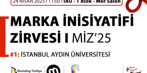 Marka İnisiyatifi Zirvesi 24 Nisan’da İstanbul Aydın Üniversitesi’nde!