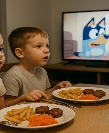 Ekran Karşısında Yemek Yiyen Çocuklar: Sessiz Tehlike